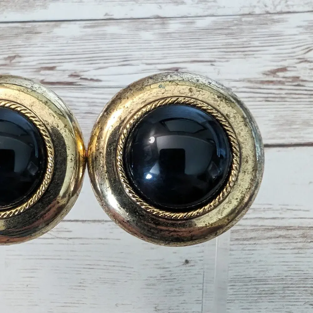 Vintage clip earrings